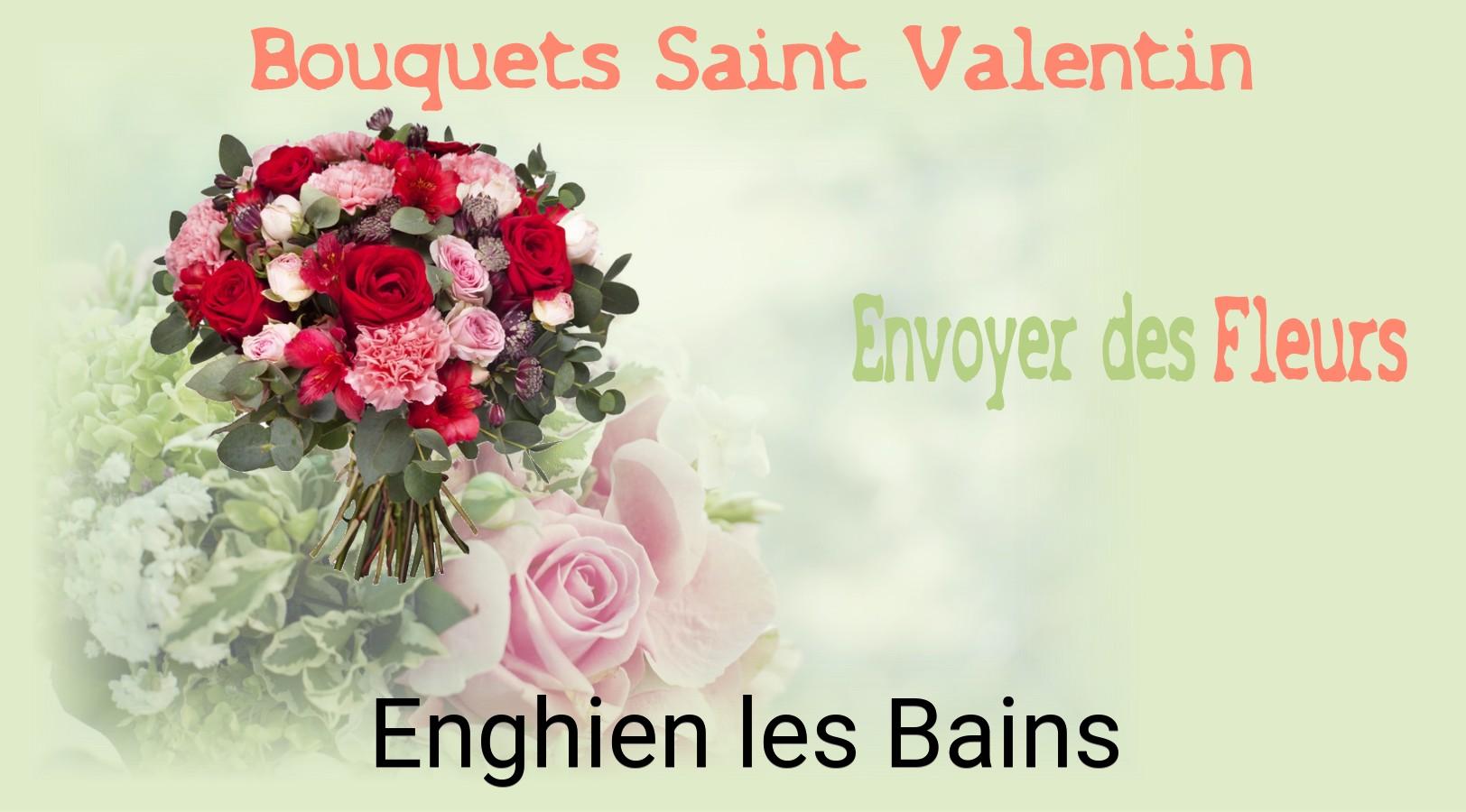 Roses de Saint-Valentin livrées à Enghien-les-Bains